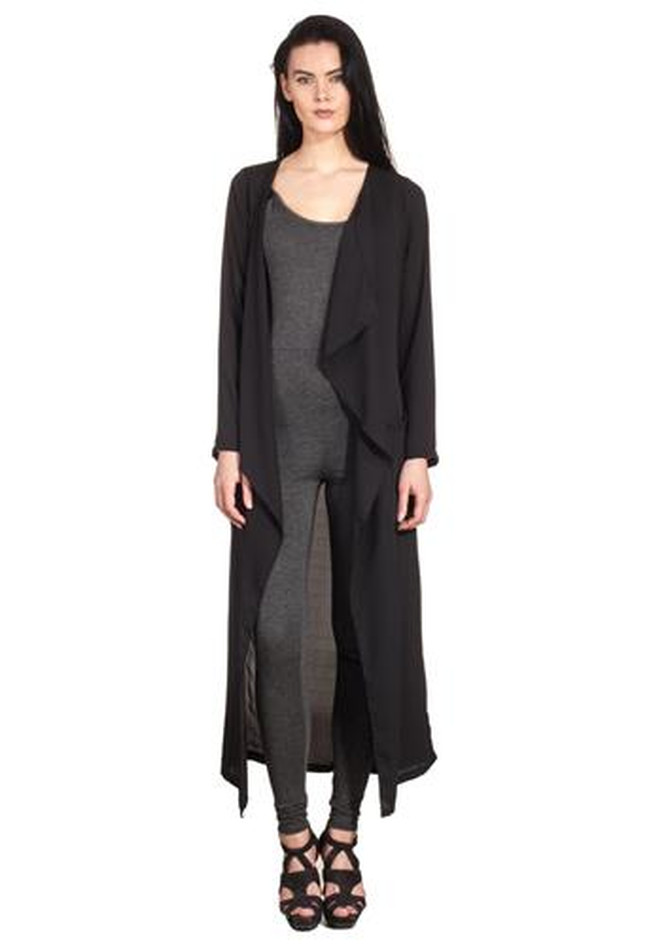 Lange Chiffon Jacke in verschiedenen Farben Damen Bekleidung Weihna